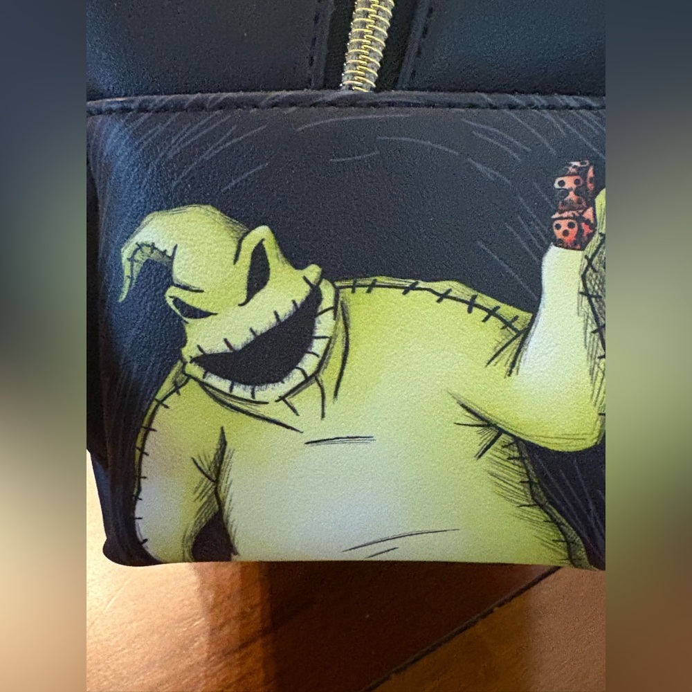 Disney Black and Orange Nightmare Before Christmas Loungefly - Picture 9 of 12